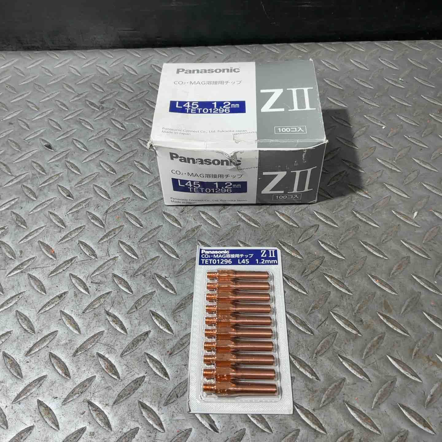 Panasonic CO2・MAG溶接用チップ100個入り TET01296 【草加店】