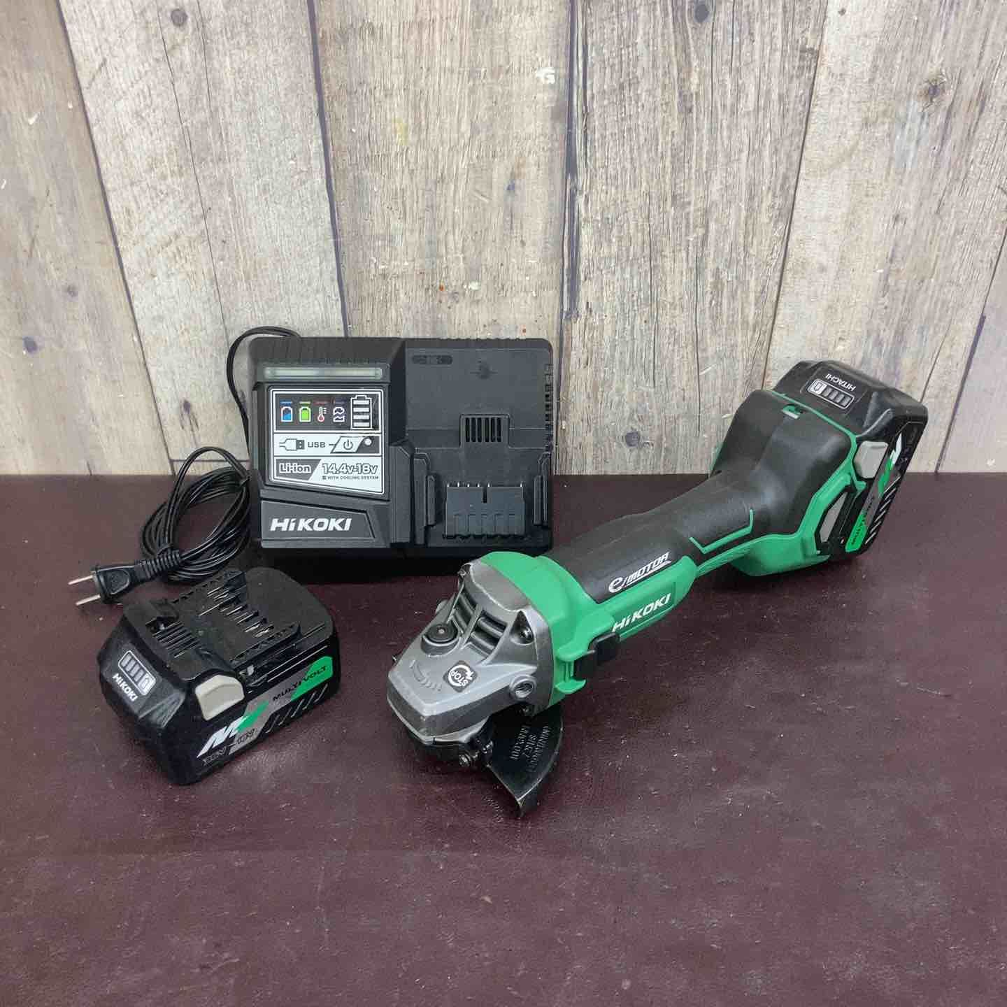 【中古品】 ハイコーキ(HIKOKI ※旧:日立工機) 100mmコードレスディスクグラインダ G3610DA(2XPP) 【東大和店】