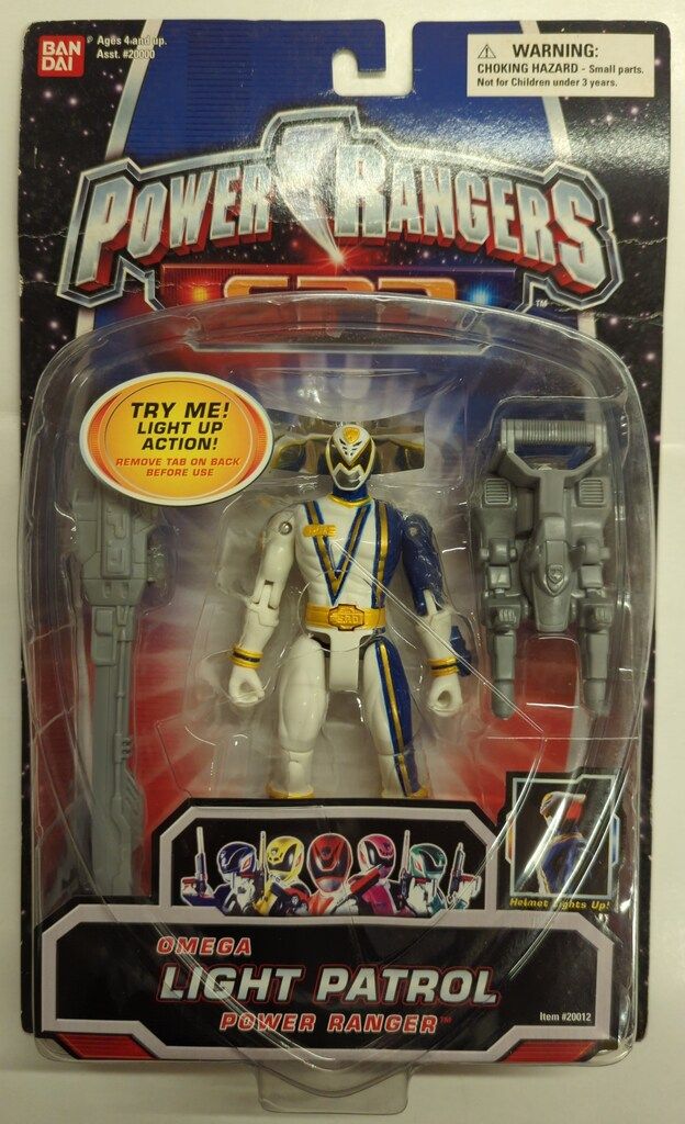 BANDAI LIGHT PATROL POWER RANGERS S.P.D. OMEGA POWER RANGER 20012 4,633円