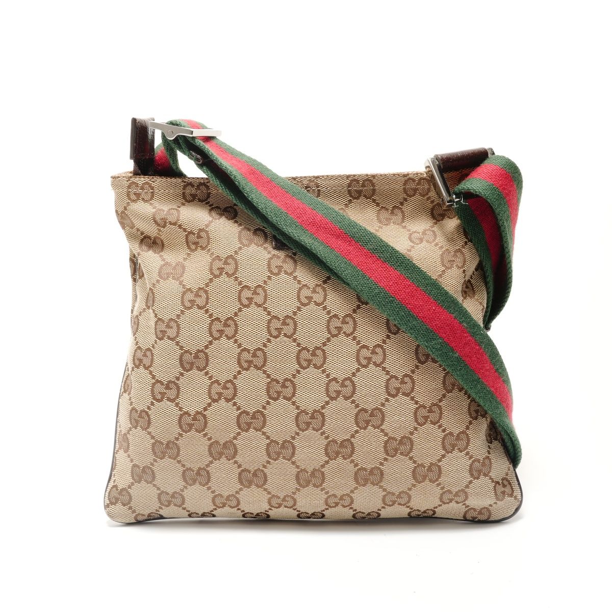 GUCCI グッチ ショルダーバッグ シェリーライン GGキャンバス【中古