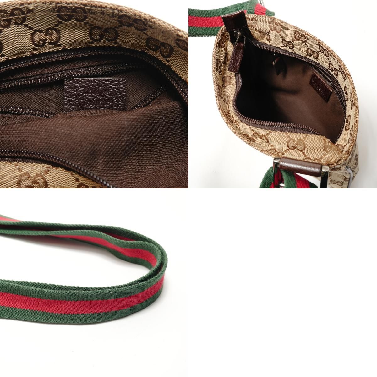 GUCCI グッチ ショルダーバッグ シェリーライン GGキャンバス【中古