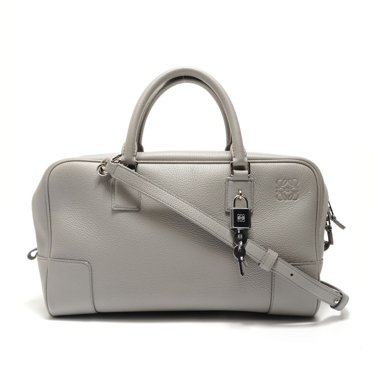 LOEWE ロエベ ハンドバッグ アマソナ 28 2WAY レザー【中古】