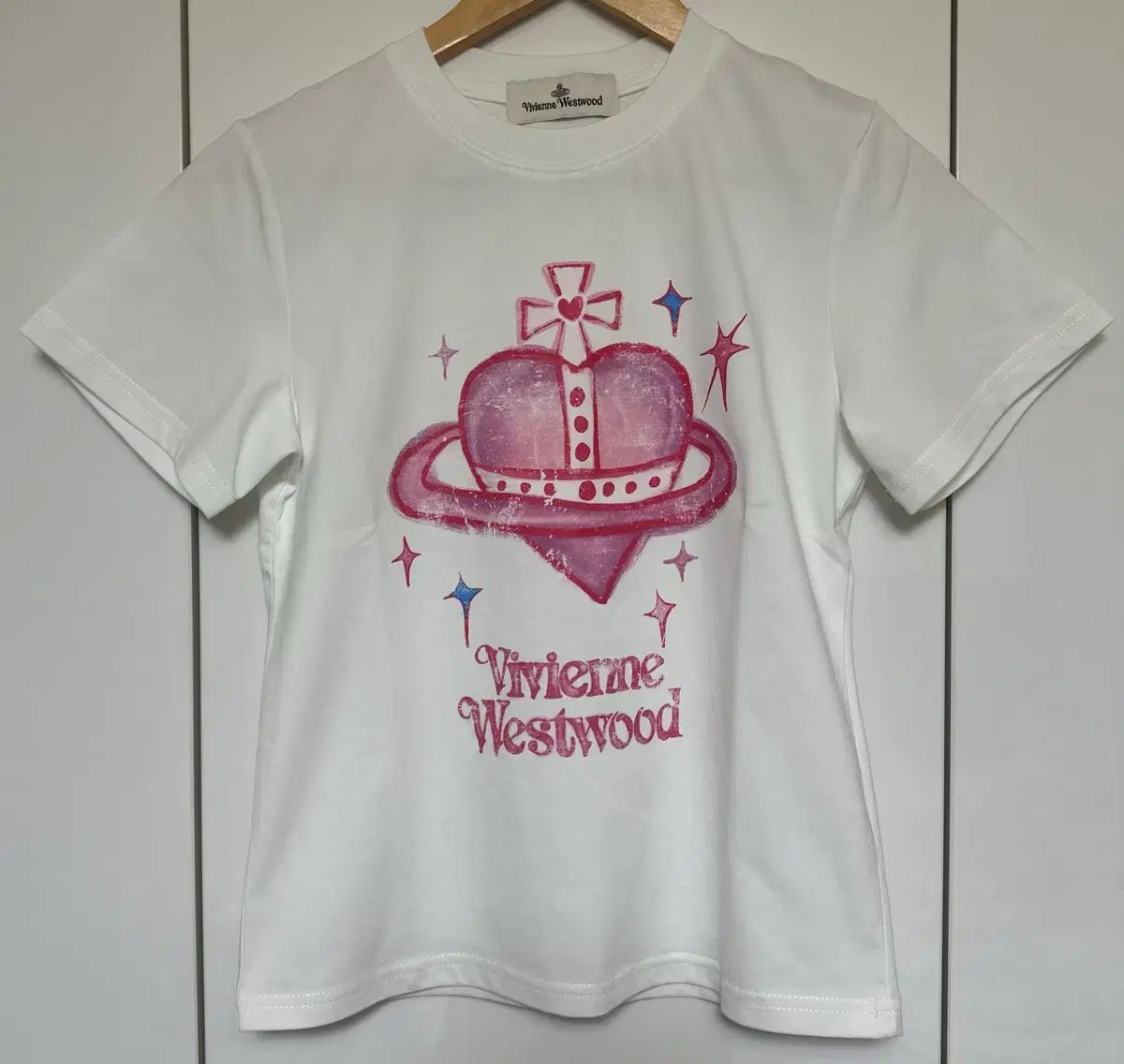 Vivienne Westwood ヴィヴィアン・ウエストウッド 白 ハート Tシャツ