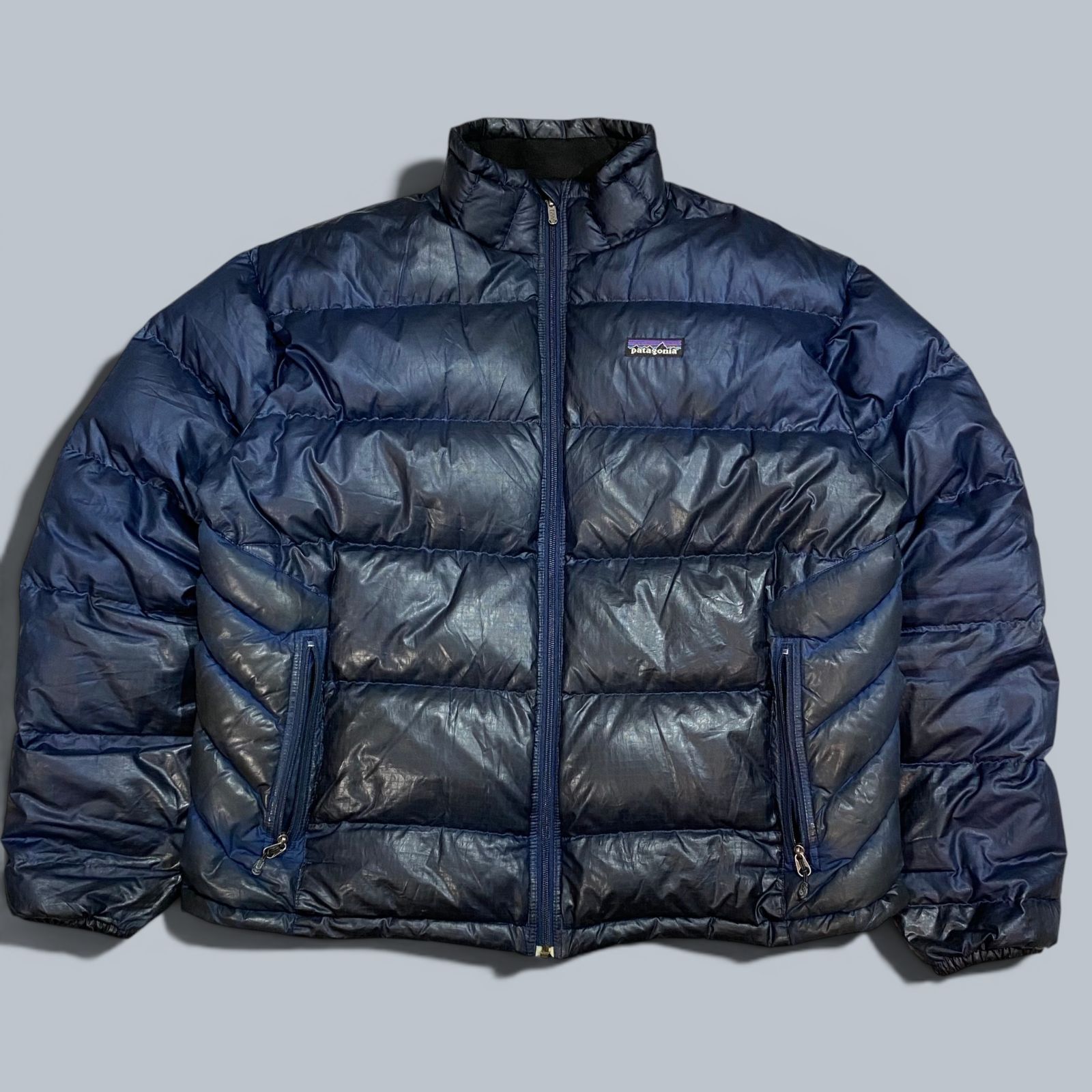 Patagonia パタゴニア グースダウン ジャケット L ネイビー KT60-D6-KG