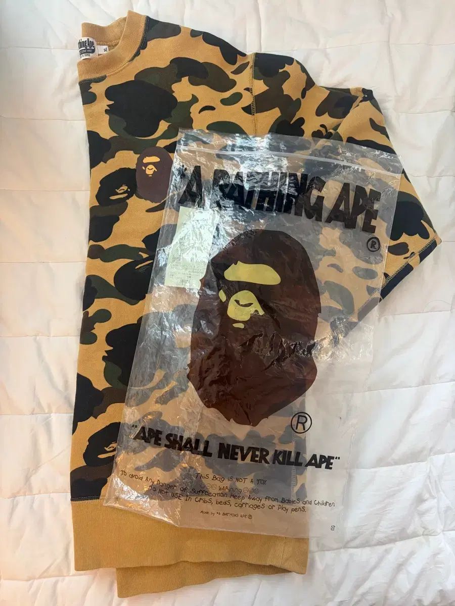 A BATHING APE カモフラ フーディ XL