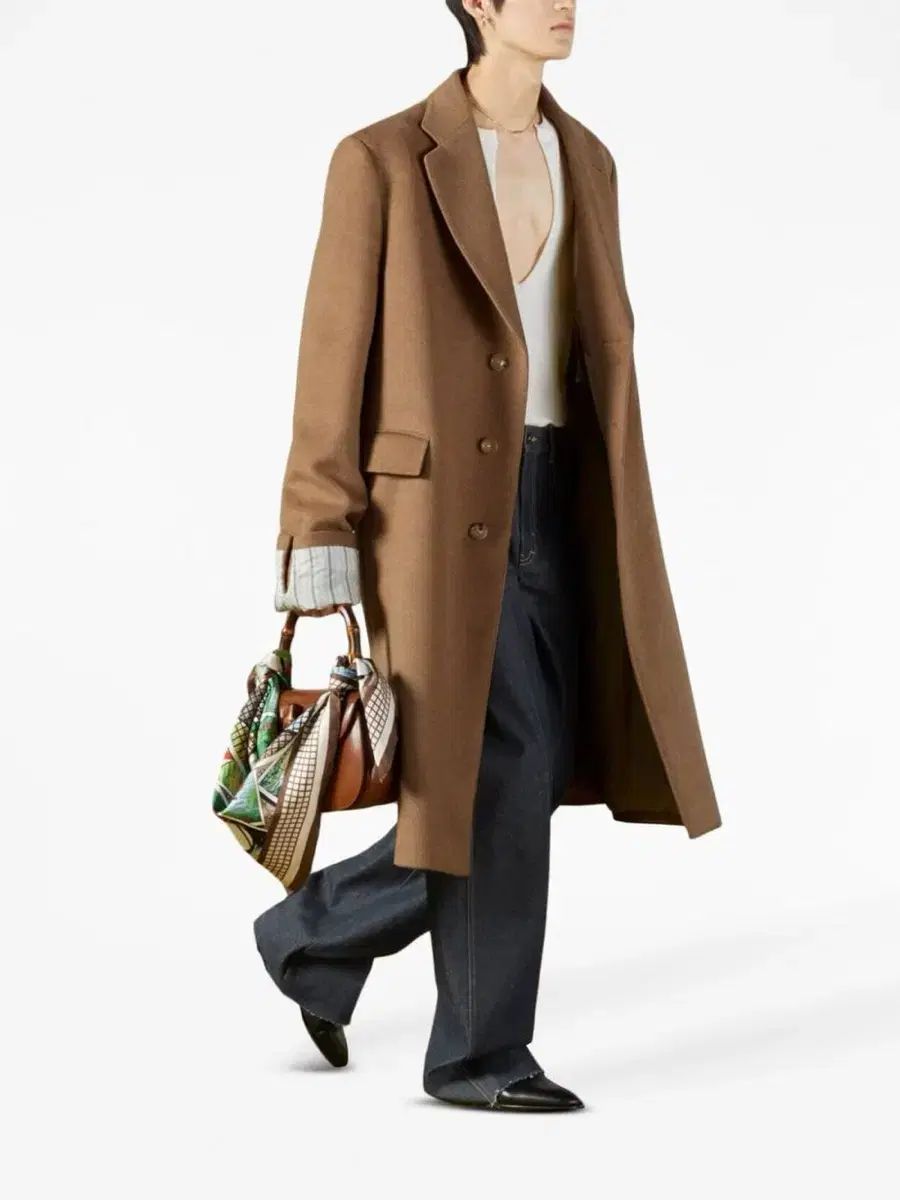 23FW グッチ バッグ ロゴワッペン デニム