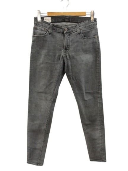 ビッグジョン Big John CARROT LEG MMM134J キャロットレッグ 28 グレー ストレッチ デニムパンツ ジーンズ テーパード ボトムス