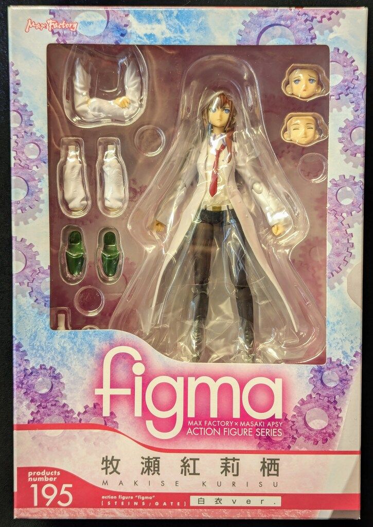 MAXFACTORY figma シュタインズ・ゲート 牧瀬紅莉栖 白衣ver 195