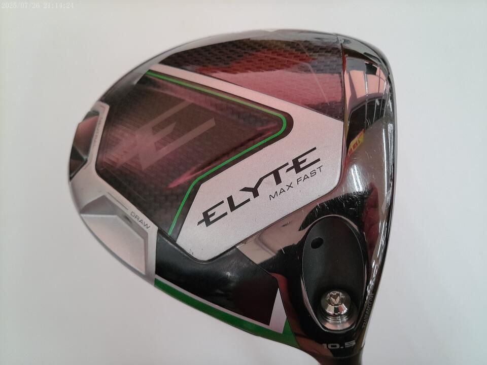 キャロウェイ　ELYTE MAX FAST　10.5度　LIN-Q GREEN 40 for Callaway　SRフレックス　ドライバー　中古　ゴルフドゥ！NEXT川越店【最短即日発送】