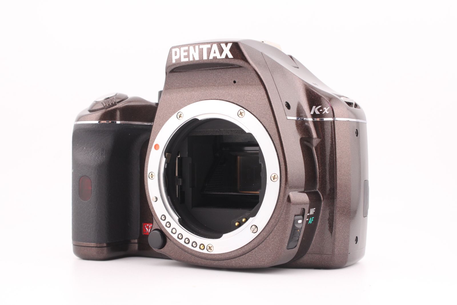 ★良品★《ショット数10,211回》ペンタックス PENTAX K-X ボディ ブラウン★　M1245＃60