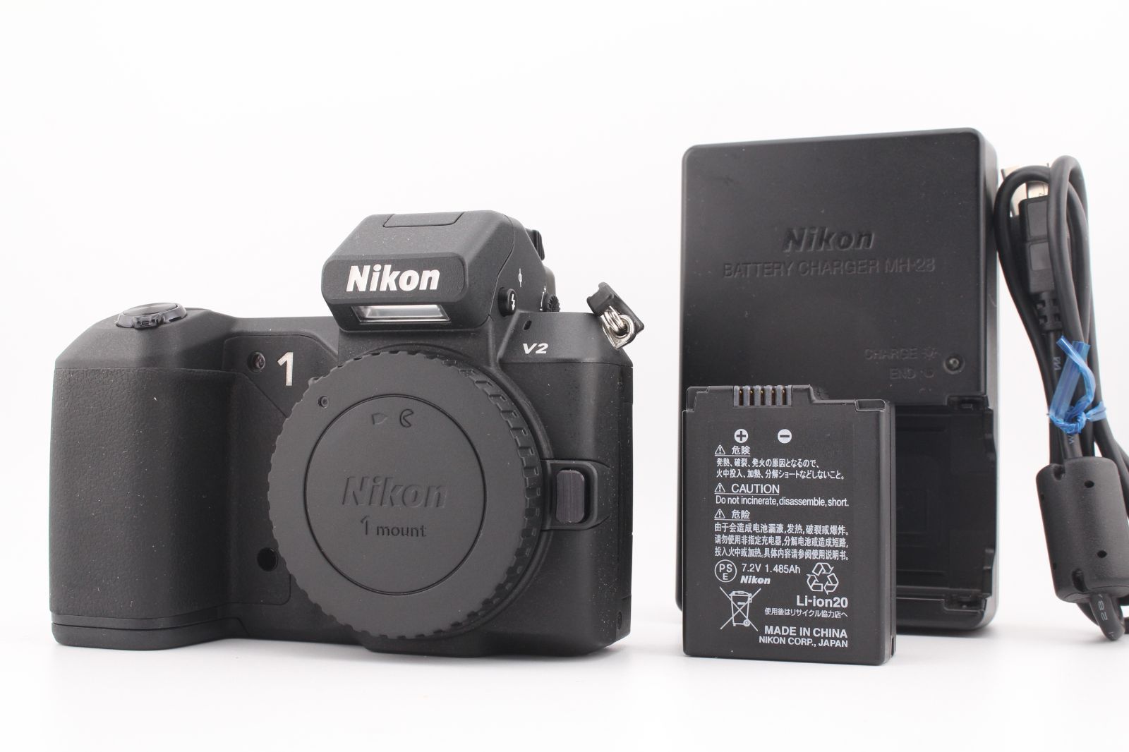 ★良品★ニコン NIKON 1 V2 ボディブラック★　M1148＃12
