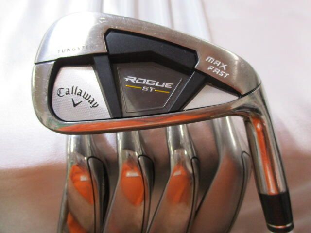 キャロウェイ　ROGUE ST MAX FAST レディス　ELDIO 40 for Callaway(ROGUE ST)　Aフレックス　アイアンセット　中古　ゴルフドゥ！浜松泉姫街道店【最短即日発送】