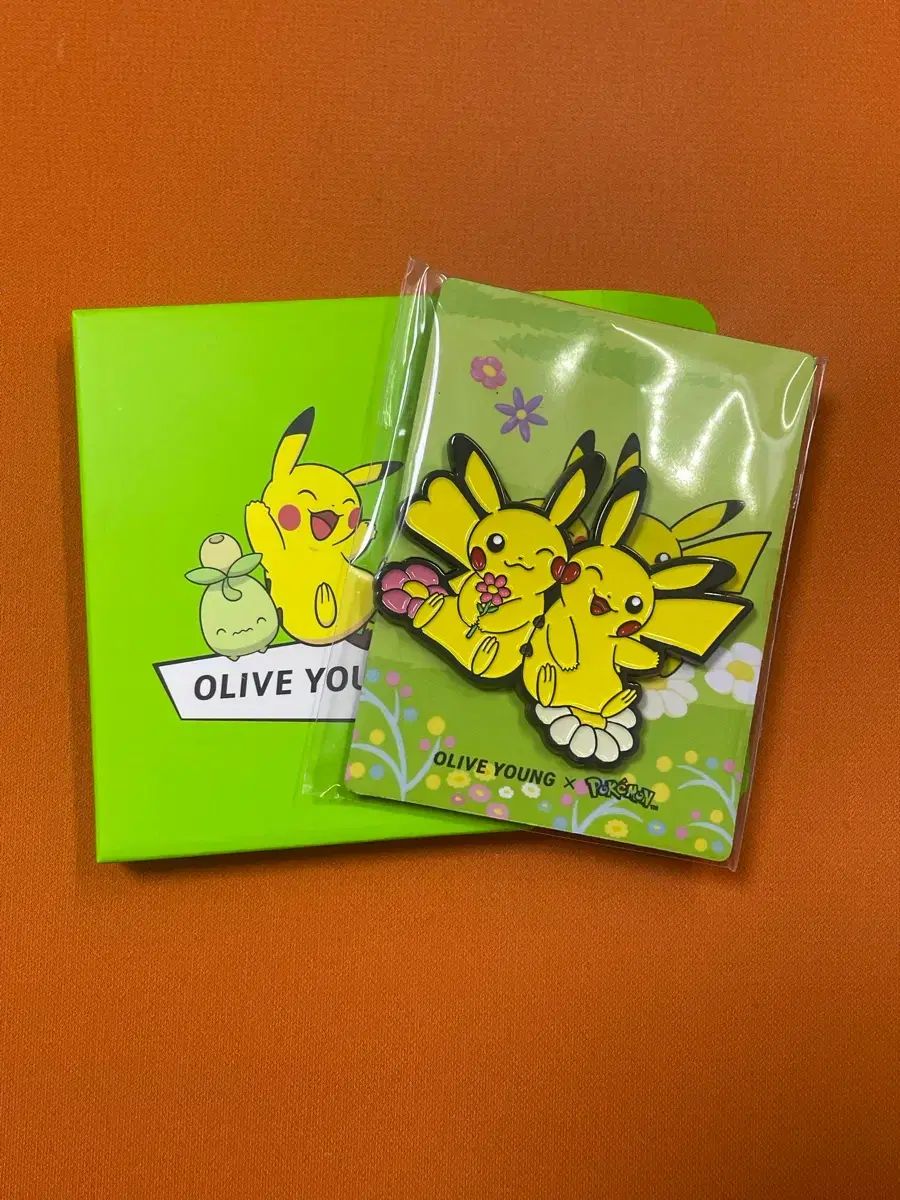OLIVE YOUNG ピカチュウ マグネット