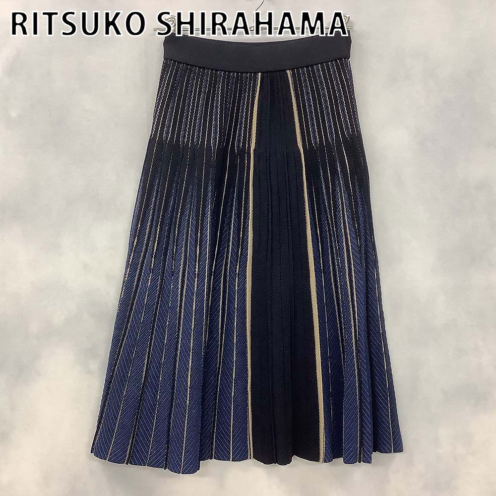 RITSUKO SHIRAHAMA リツコシマハラ ニットスカート