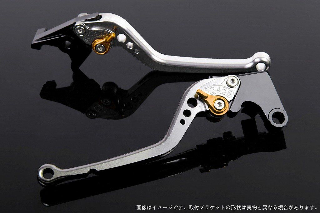 新品 SSK スピードラ アジャストレバーセット スタンダードロング レバー本体カラー:シルバー アジャスターカラー:ゴールド HONDA ADV150 KF38