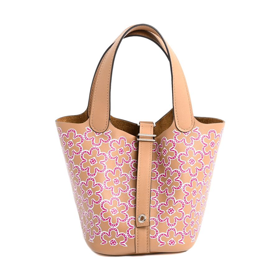 HERMES エルメス ハンドバッグ ピコタンロックマイクロラッキーデイジー