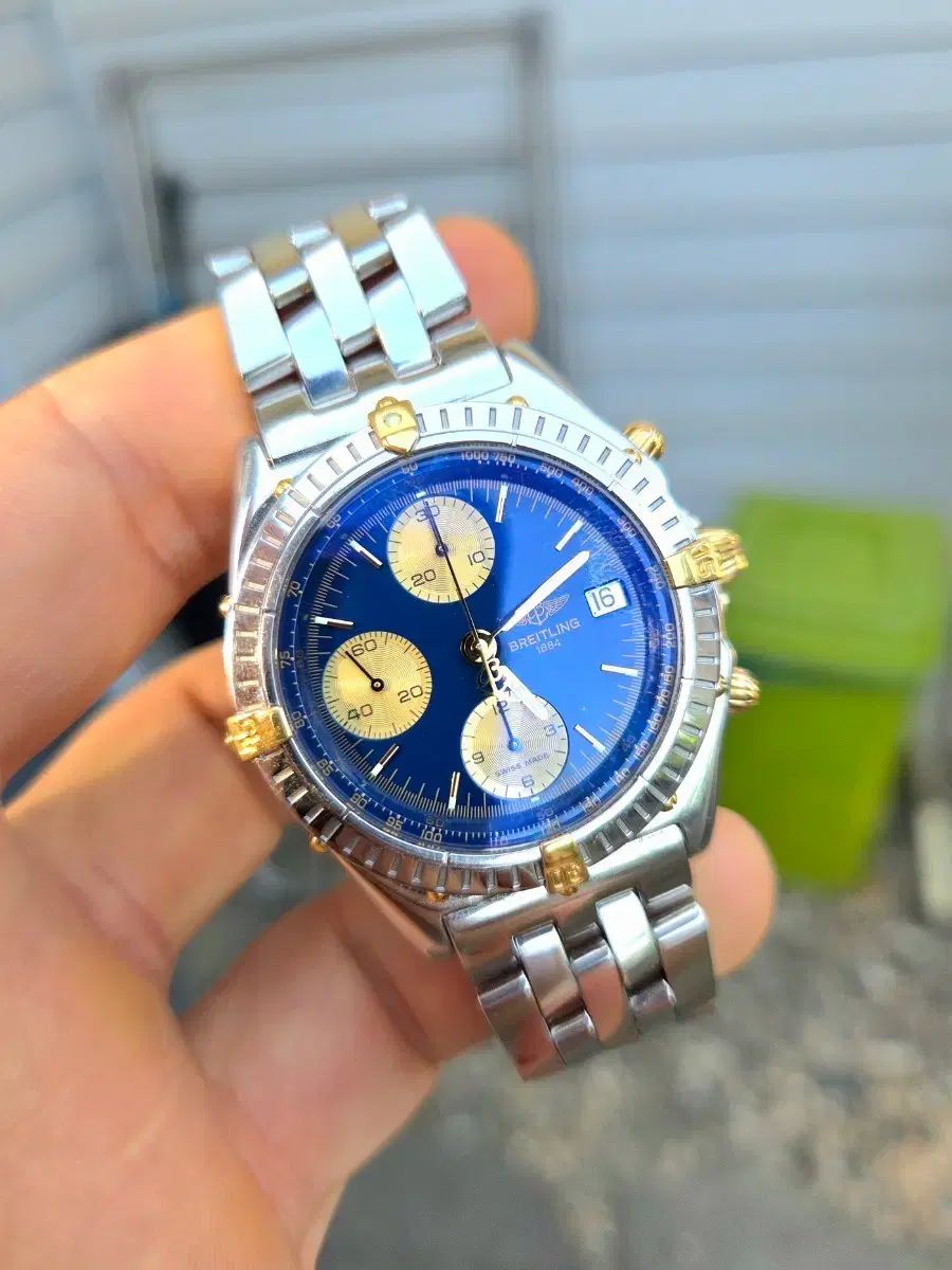 BREITLING ブライトリング クロノマット 18kコンビ