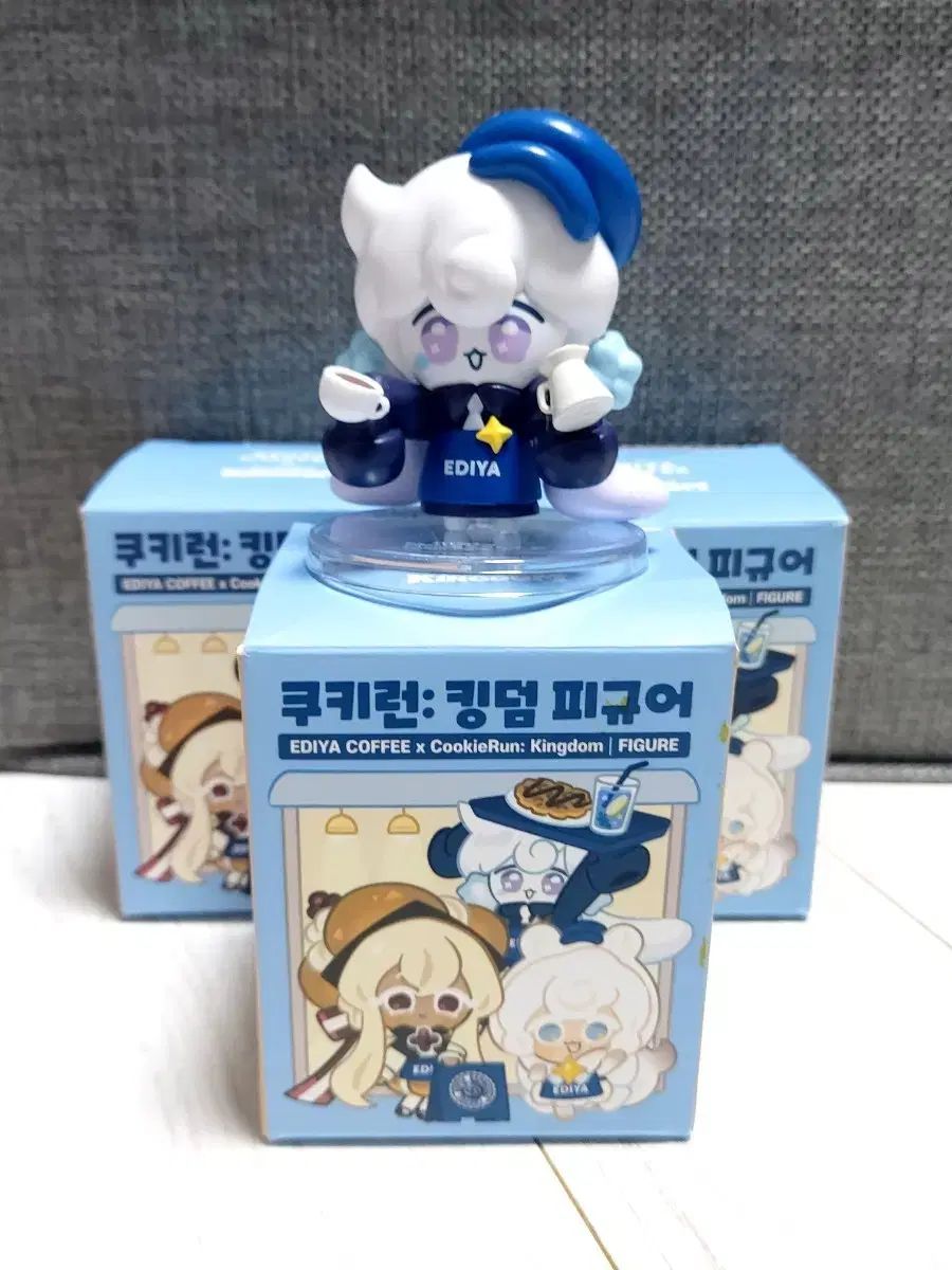 クッキーラン EDIYA ミルキーウェイ味 COOKY フィギュア