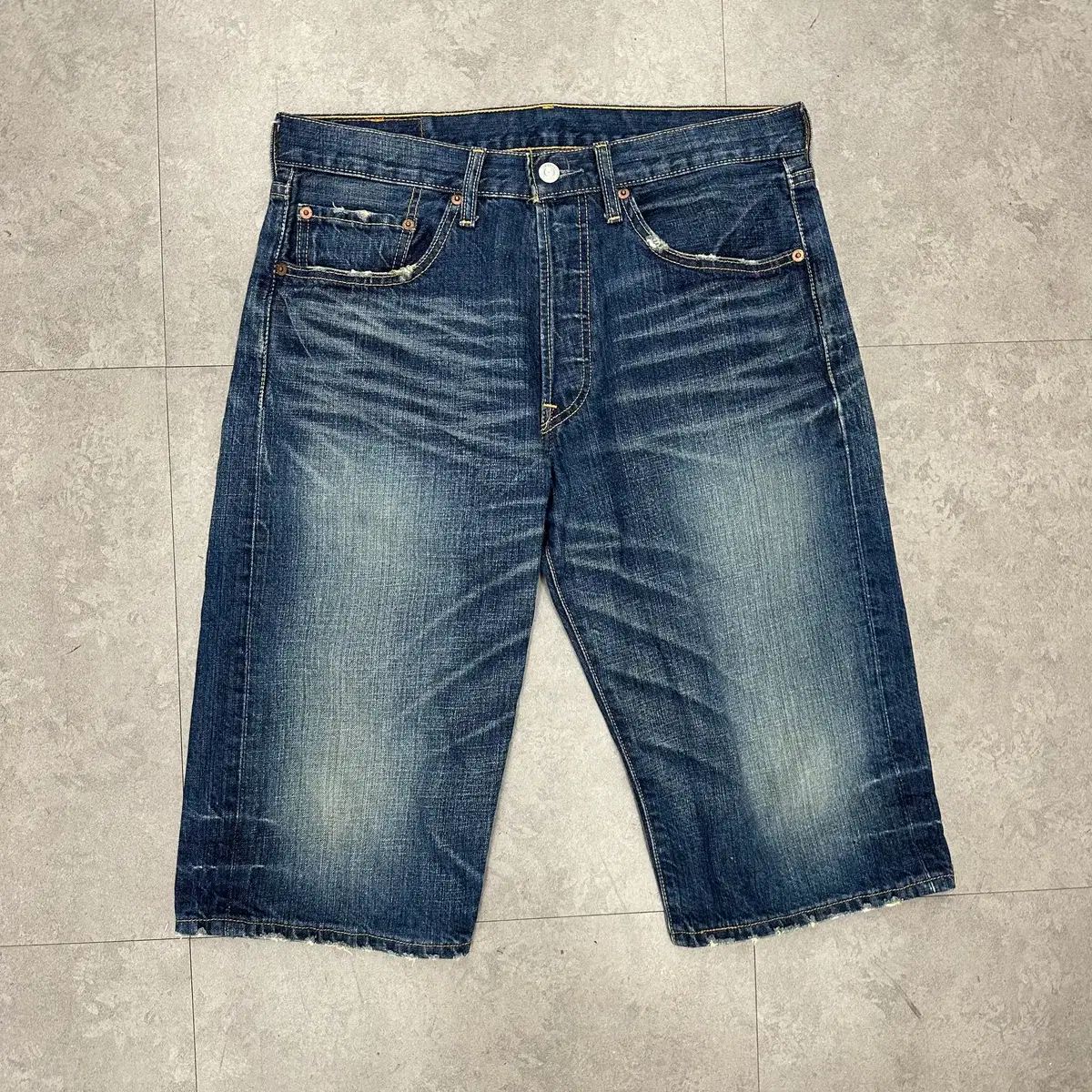 32 リーバイス ジャパン 501 メンズ デニム ハーフパンツ