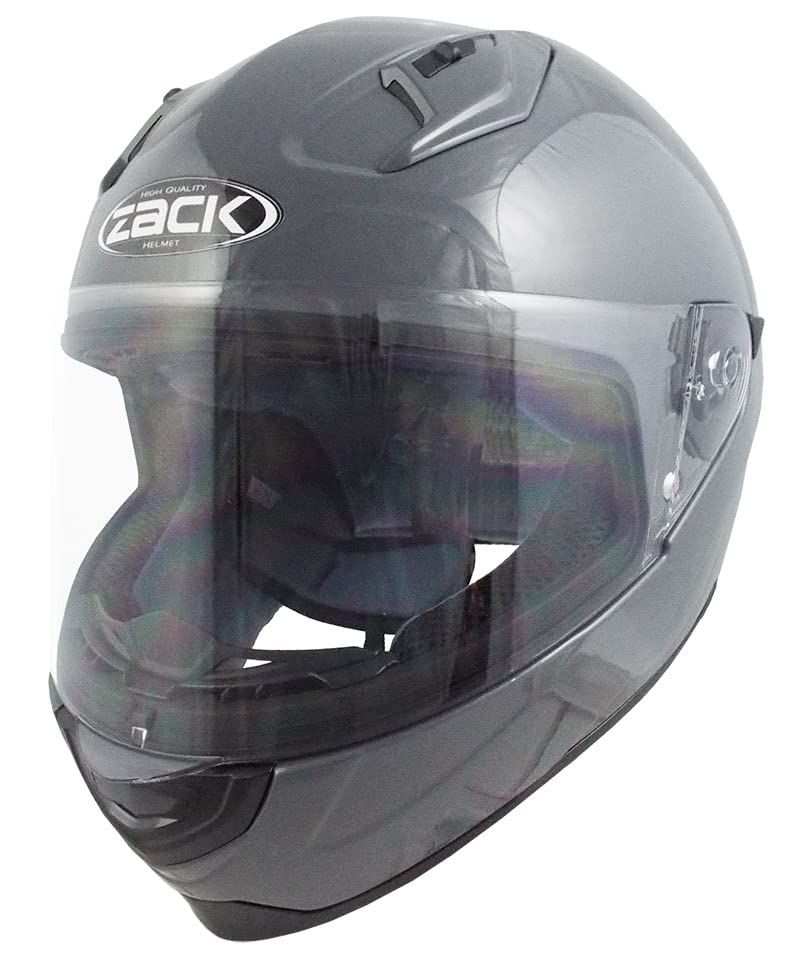 新品 TNK工業 スピードピット ZF-4 フルフェイスヘルメット グレー Mサイズ(57-58cm未満) 51337
