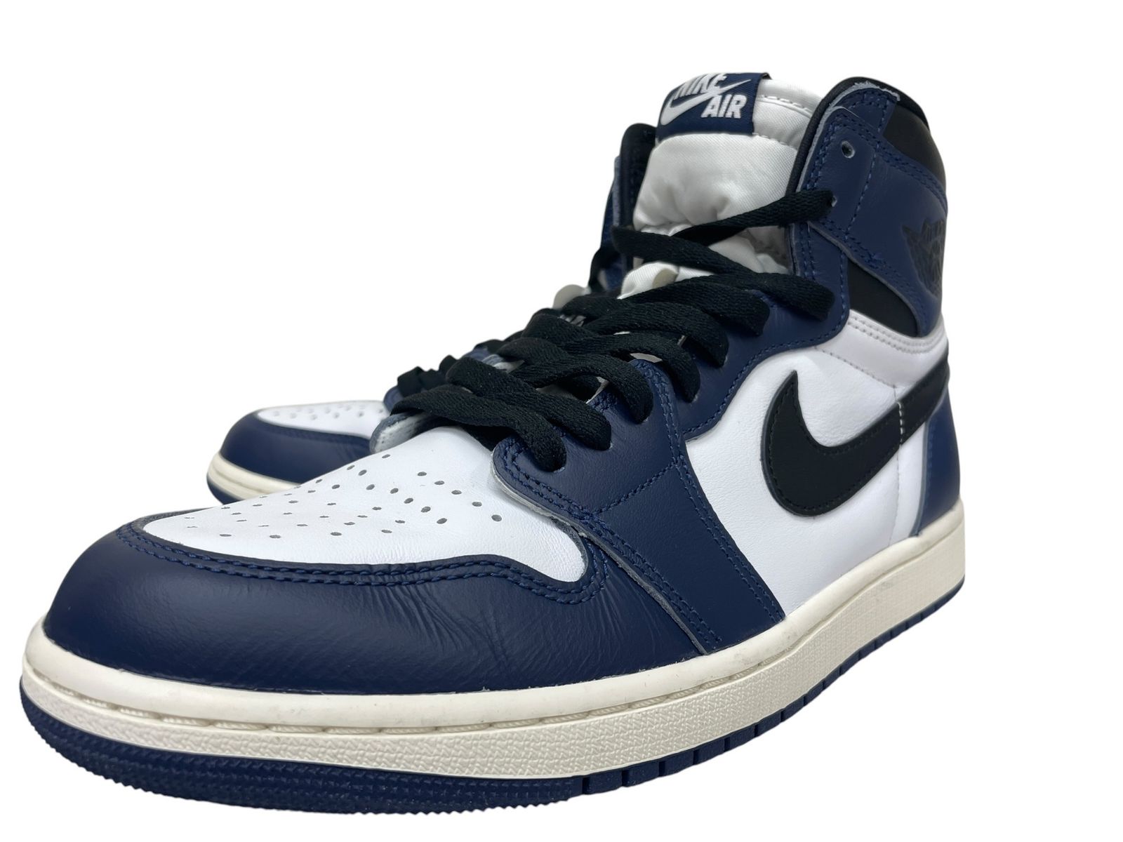 NIKE (ナイキ) Air Jordan 1 Retro High OG Midnight Navy エアジョーダンワン レトロ ハイカットスニーカー DZ5485-401 28cm US10 ネイビー系 メンズ/049