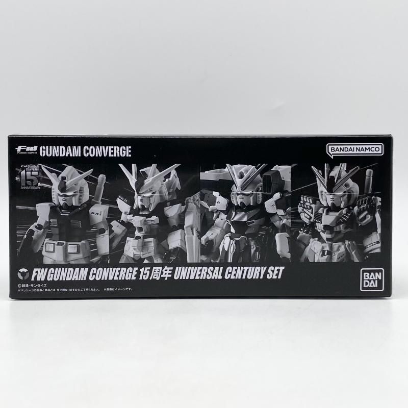 【中古】未開封 FW GUNDAM CONVERGE 15周年 UNIVERSAL CENTURY SET バンダイ コンバージ 宇宙世紀 主人公機[17]