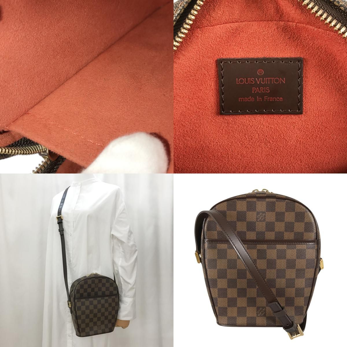 ルイ・ヴィトン LOUIS VUITTON ダミエ イパネマ PM N51294 PVC