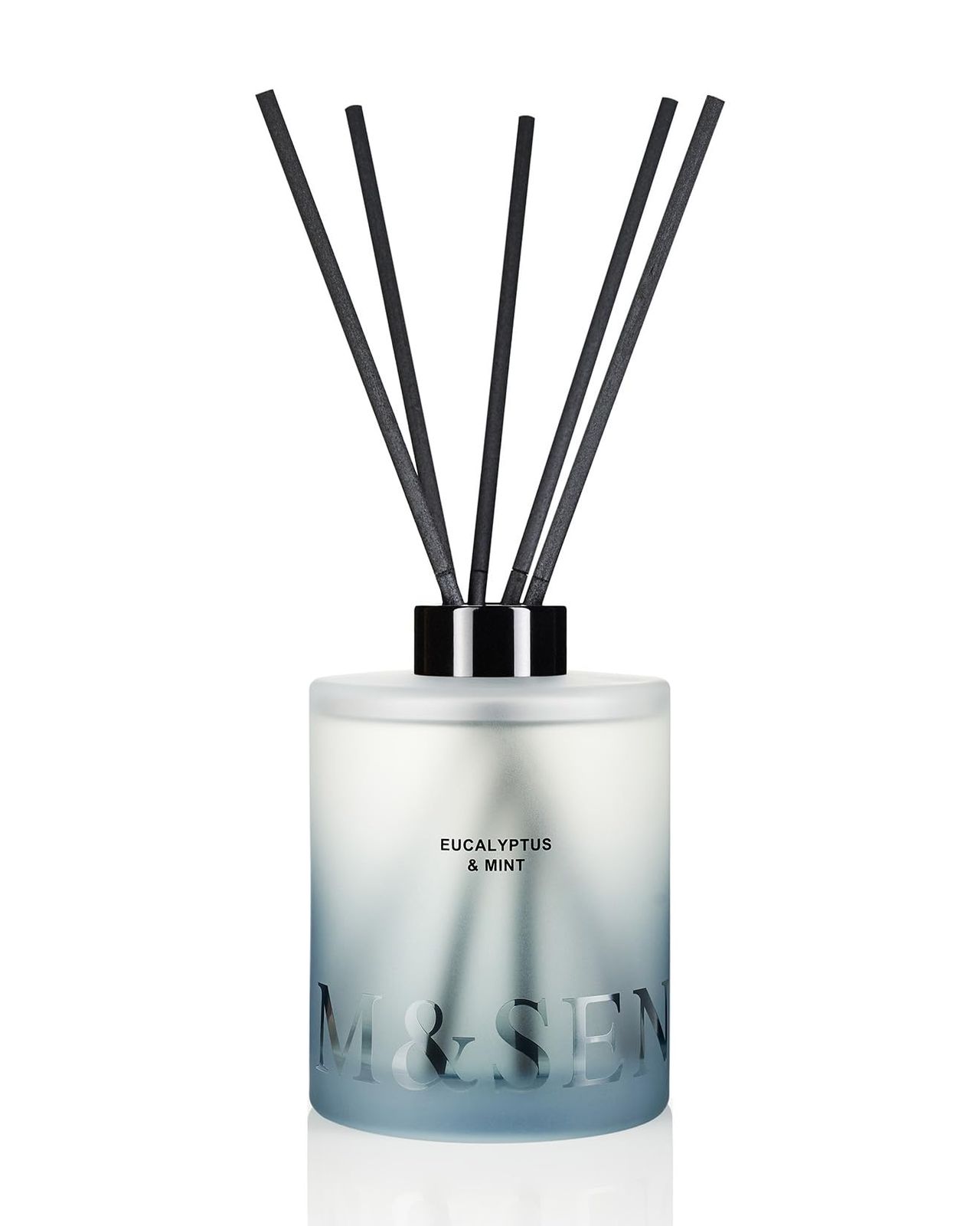 M&SENSE ディフューザー 大容量 500ml 約6ヶ月 ユーカリ・ミントの香り ルームフレグランス 大きいサイズ 長持ち 部屋用 リードディフューザー プレゼント 女性 誕生日 記念日 線香 贈り物 ギフト 人気t