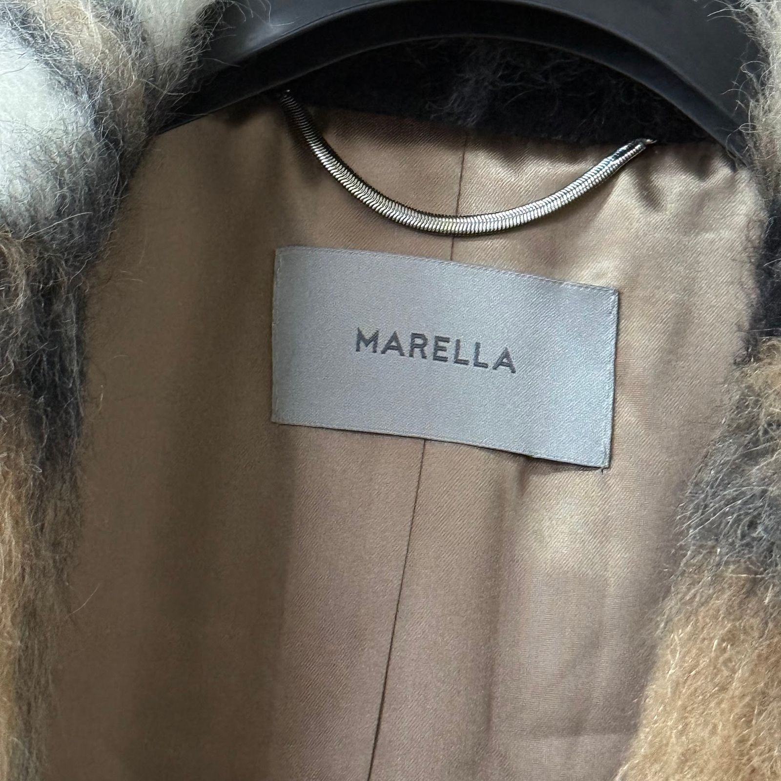 未使用級 MaxMara ふんわりシャギー テディベアコート オーバーサイズ 