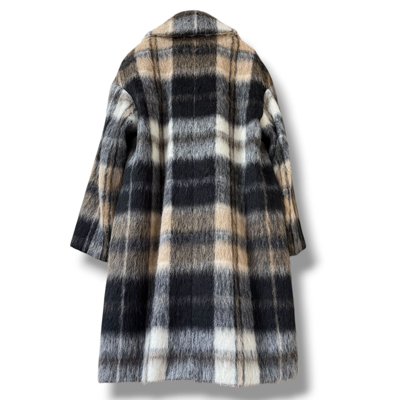 未使用級 MaxMara ふんわりシャギー テディベアコート オーバーサイズ 