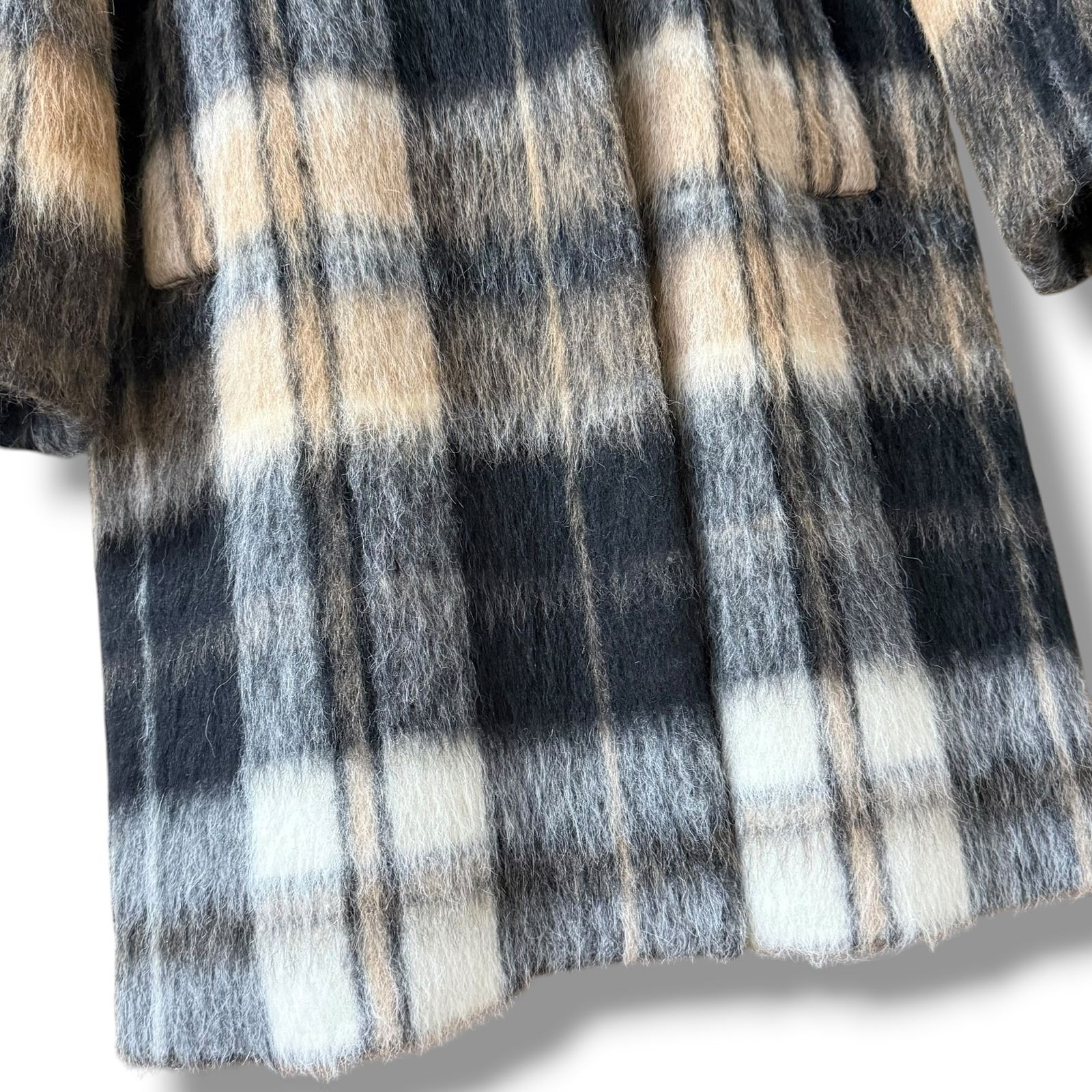 未使用級 MaxMara ふんわりシャギー テディベアコート オーバーサイズ 