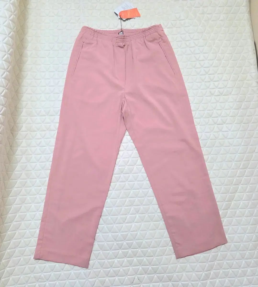 66 新品 レディース ズボン イージーパンツ 28 レディース 夏パンツ ピンク スラックス 新品