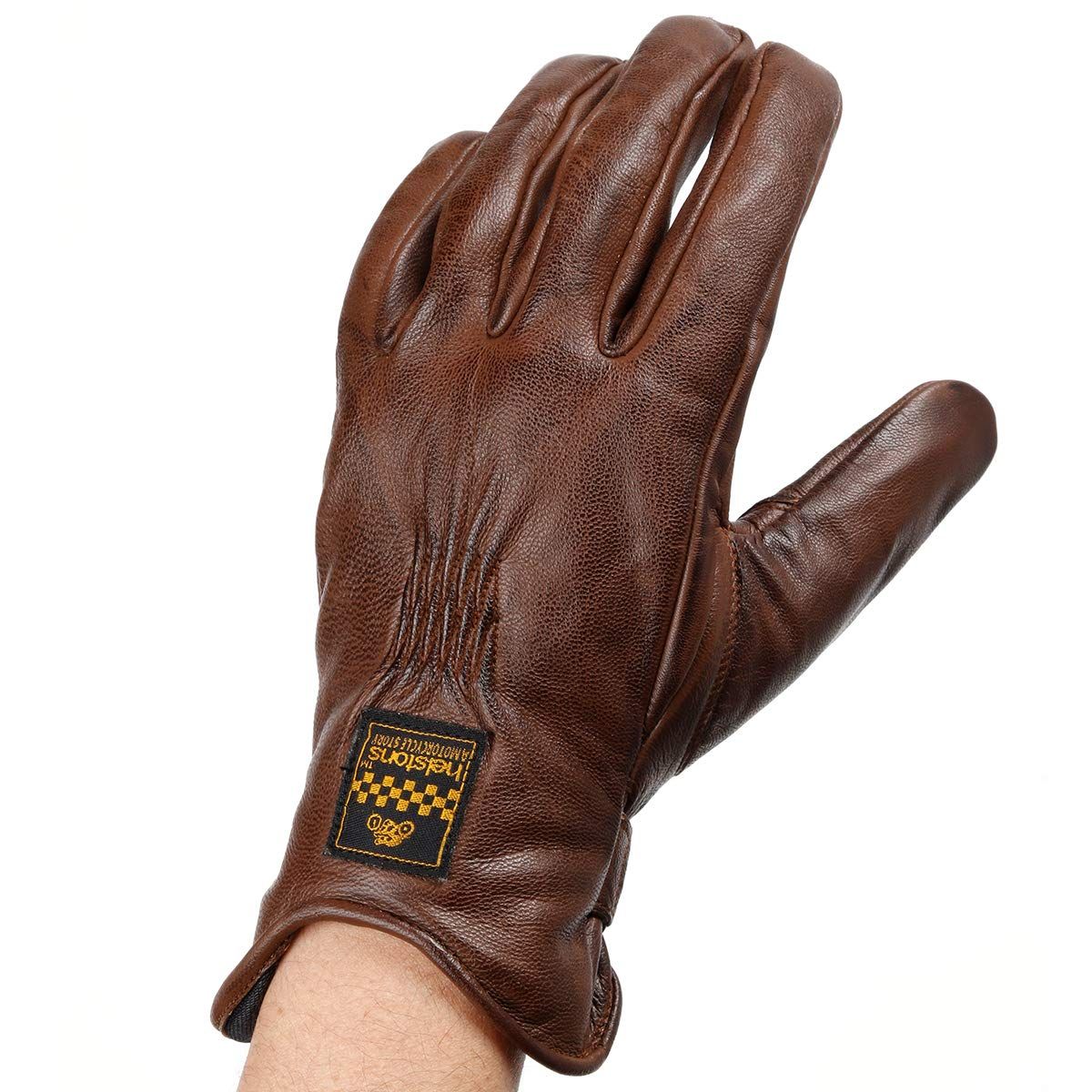新品 [helstons] ヘルストン コンドル グローブ (キャメル×ブラック 10(L))