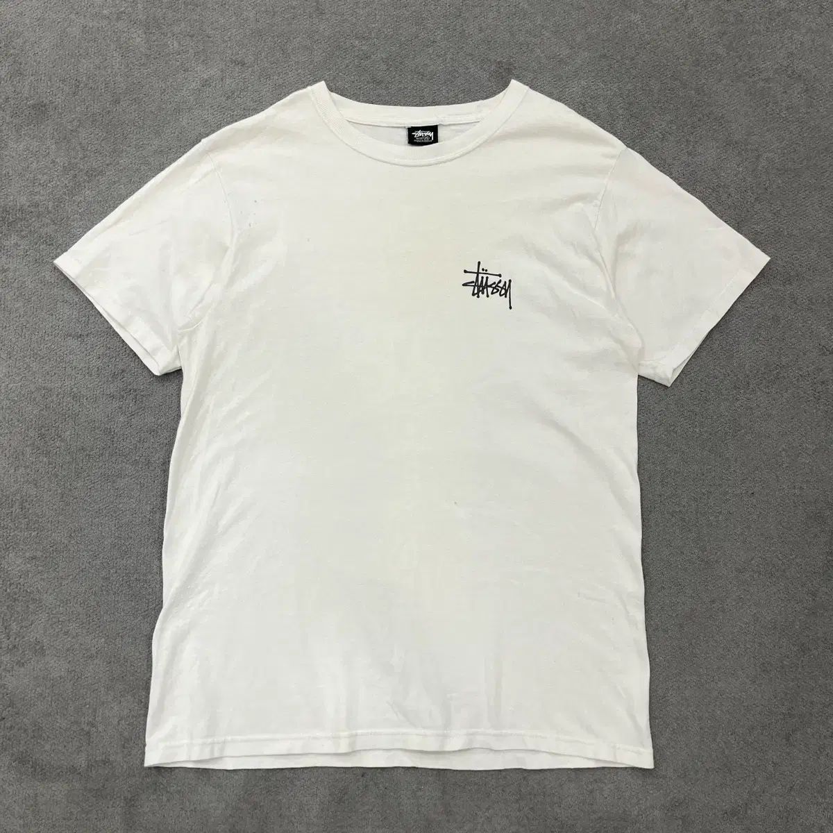 M STUSSY ステューシー 白 半袖 Tシャツ