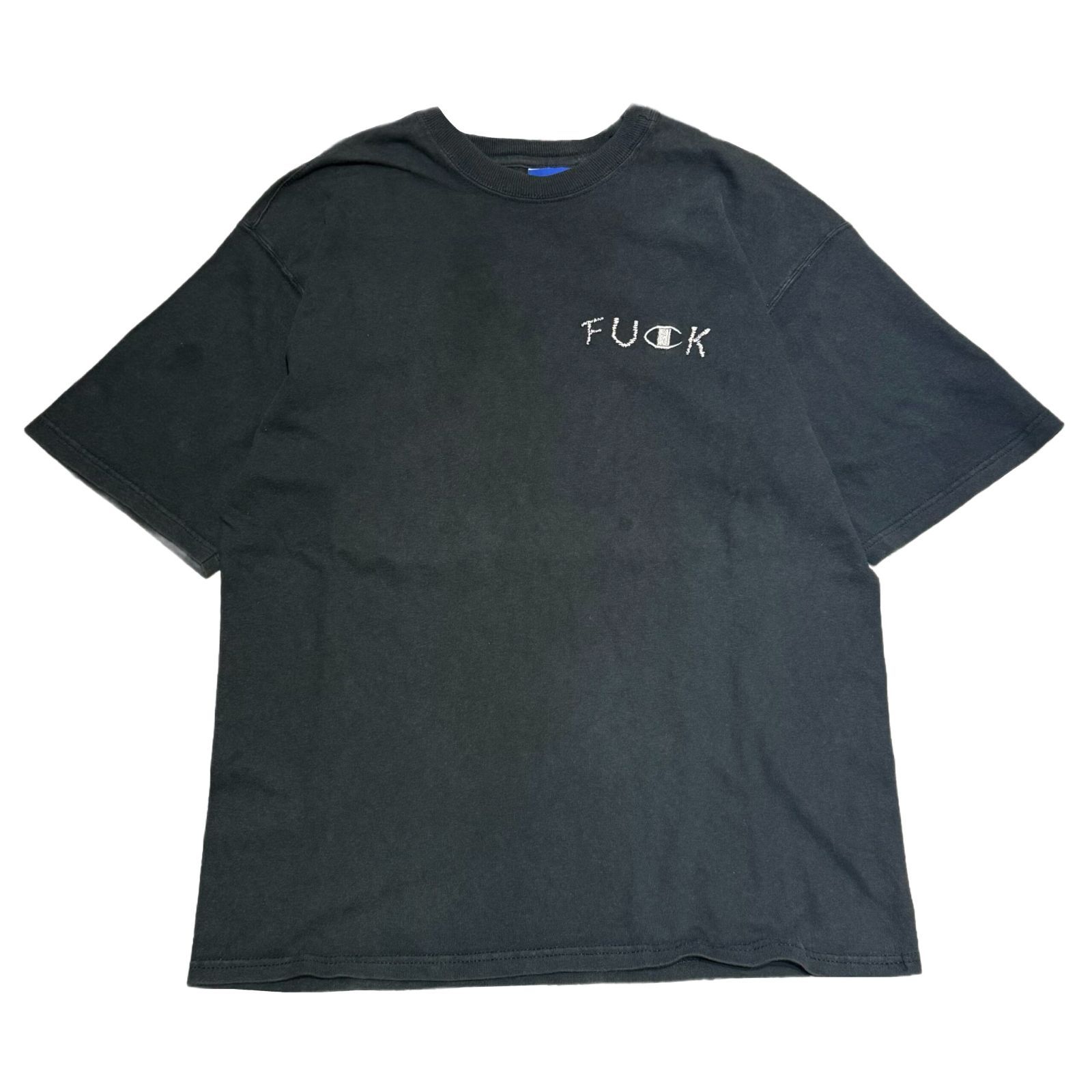 Champion Logo Tee “Fuck Embroidery”