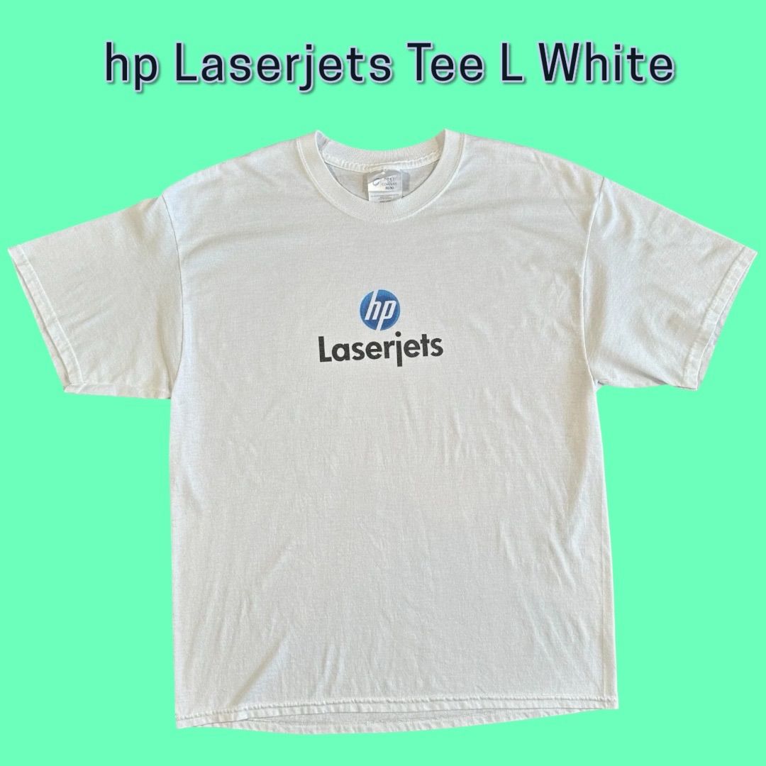 hp Laserjets Tee L White