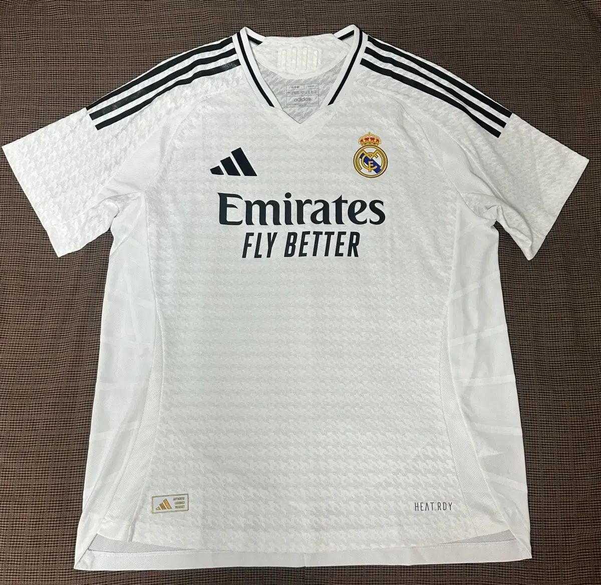 韓国国内 3XL) 24-25 レアルマドリード HOME アセンティック ノンマーキング