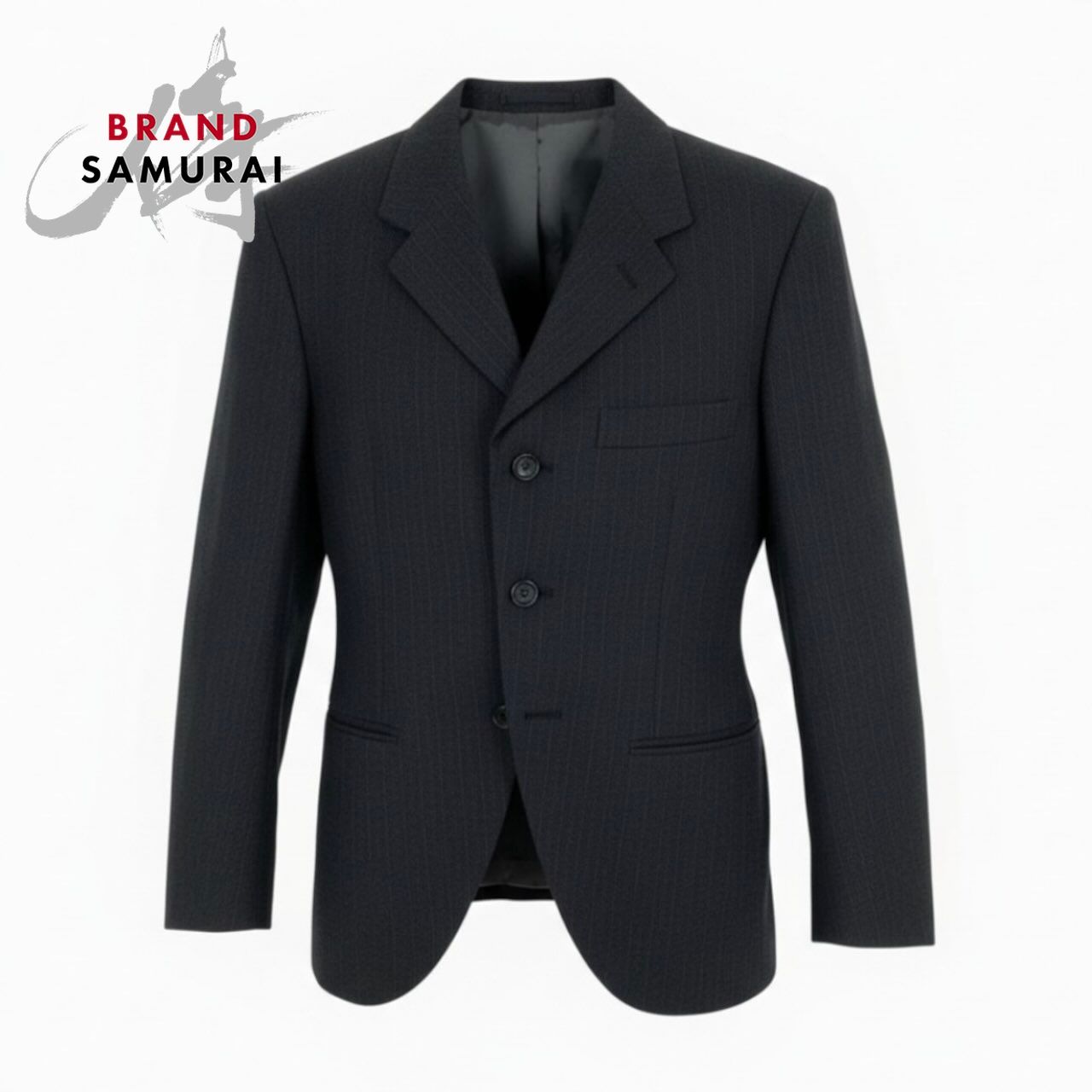 美品 COMME des GARCONS HOMME PLUS コムデギャルソンオムプリュス 2004 ピンストライプ PN-J028 テーラードジャケット メンズ A3-000012【中古】