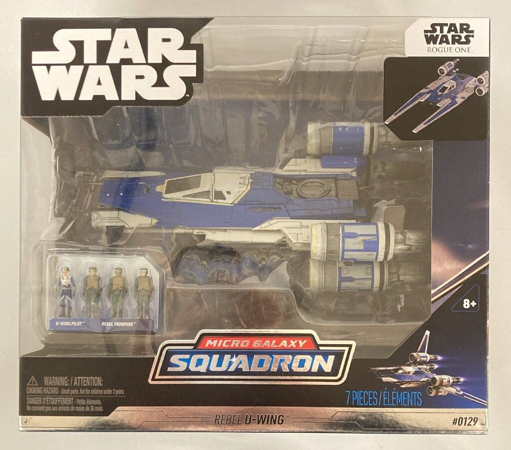 JAZWARES MICRO GALAXY SQUADRON REBEL U-WING 0129