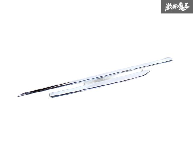 MODELLISTA モデリスタ ZVW50 ZVW51 ZVW55 ZVW52 プリウス メッキ サイドドアガーニッシュ 左側 前後セット 2本 D2655-5010 棚S-1