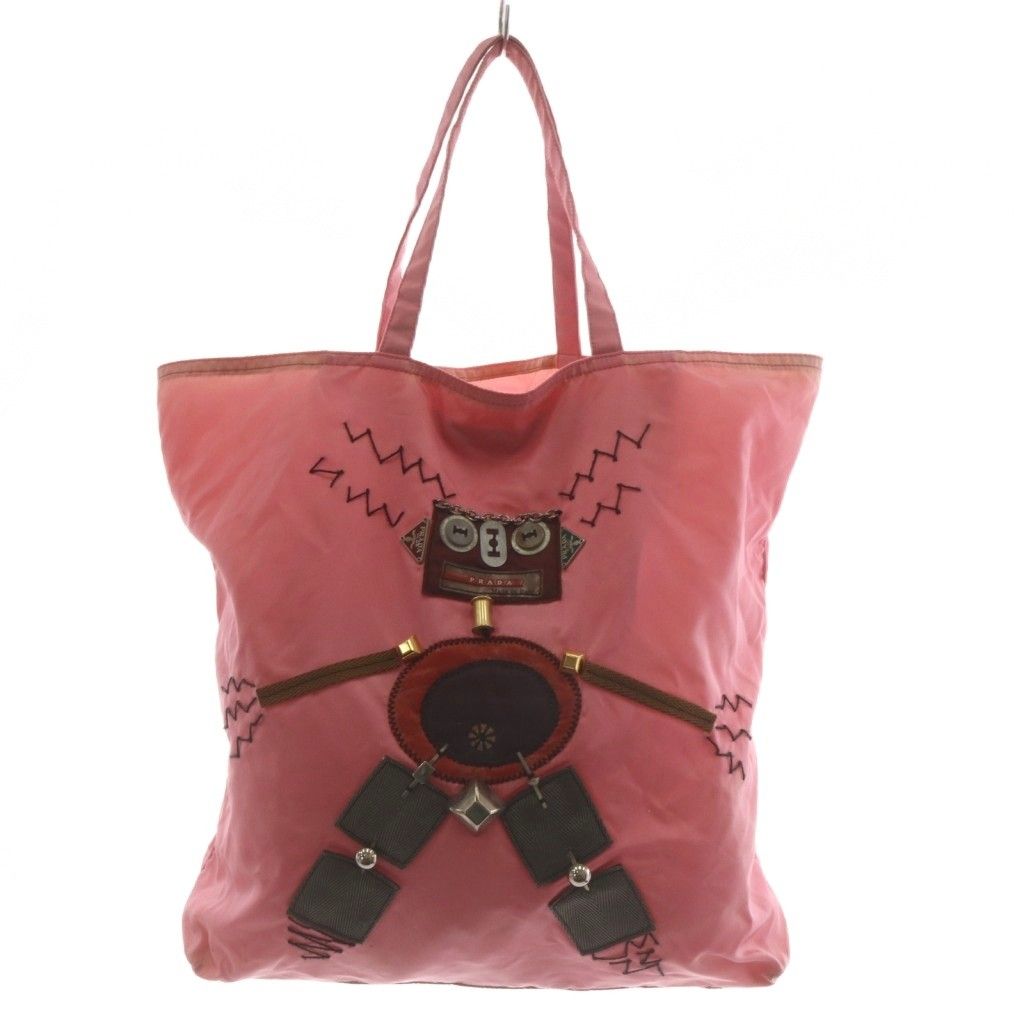 プラダスポーツ PRADA SPORT トライアングルロゴ 三角プレート トート