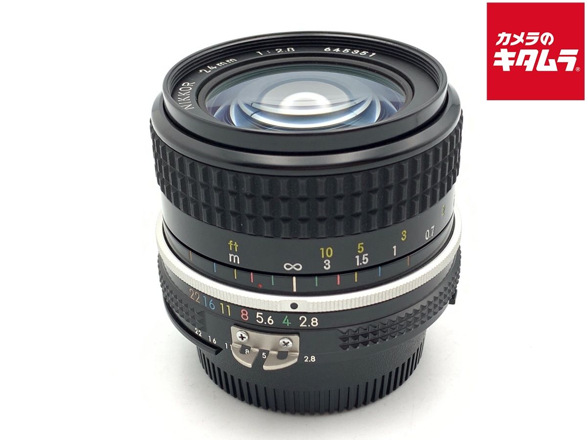 【中古】 【並品】 ニコン Ai Nikkor 24mm F2.8