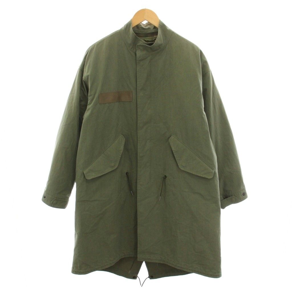 グリーンレーベルリラクシング ユナイテッドアローズ green label relaxing ジーエルアールラボ GLR lab M65 モッズコート ミリタリーコート アウター ライナー S カーキ 3225-199-3224 /YT