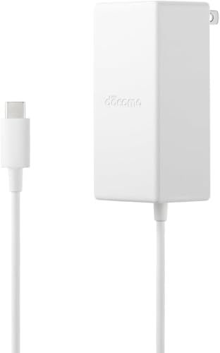 【新品】ドコモ純正 ACアダプタ 08 Type-CtoCケーブル同梱 最大45W 急速充電 コンパクト iPhone16 Android Nintendo Switch スイッチ対応 1.2m 92400ee5 4,965円