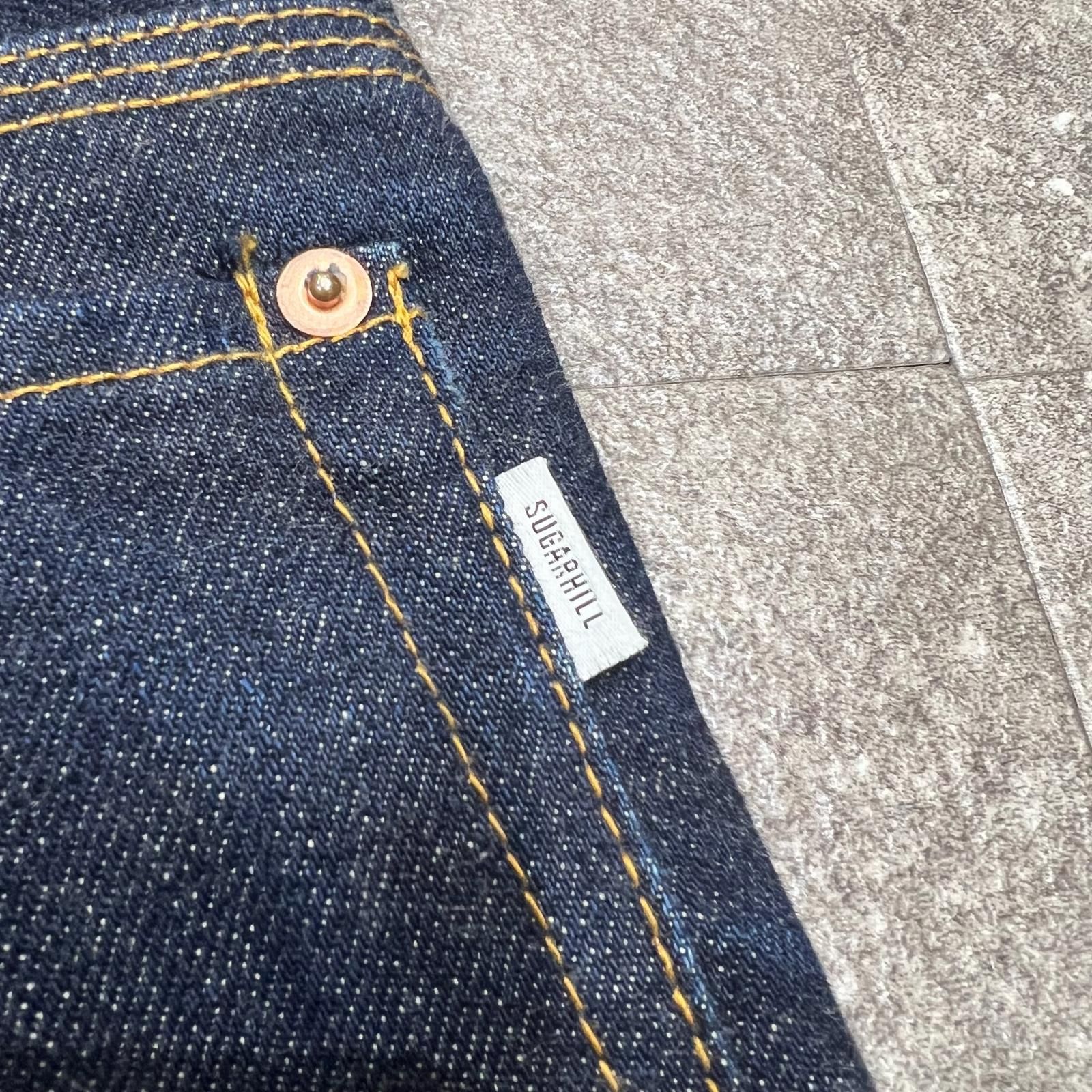 参考上代35200円 SUGARHILL CLASSIC STRAGHT DENIM PANTS クラシック 