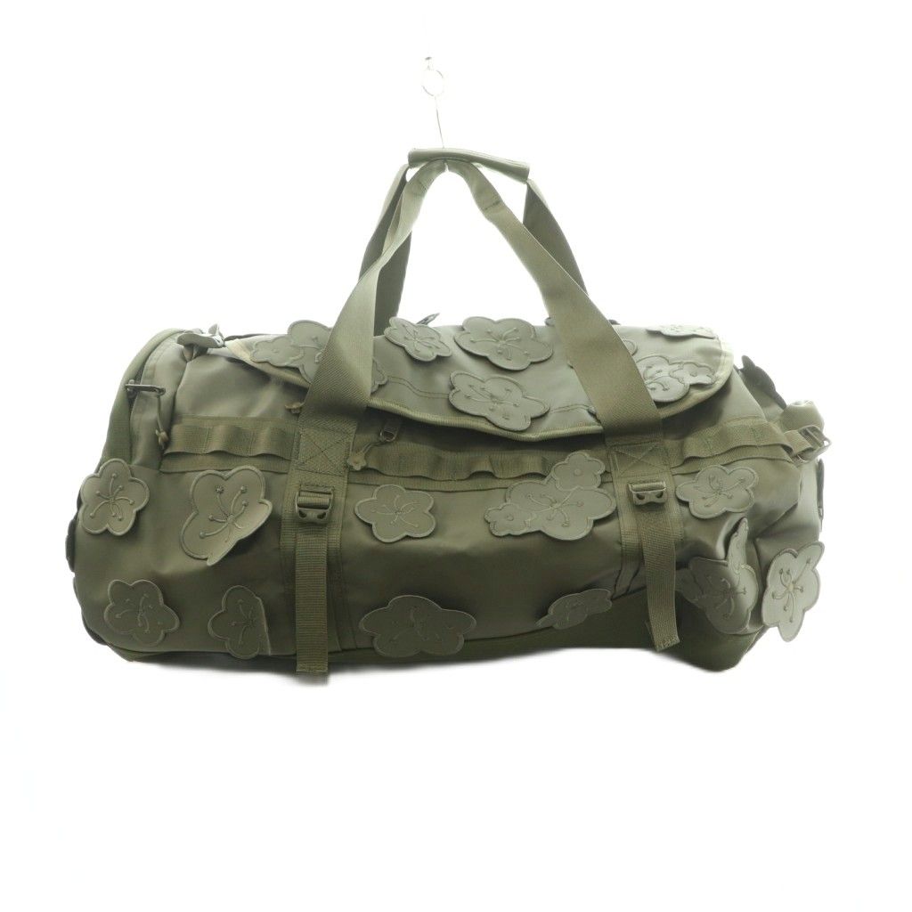 ザノースフェイス THE NORTH FACE セシリーバンセン CECILIE BAHNSEN 25SS Base Camp Duffel M ダッフルバッグ 2WAY トートバッグ ショルダーバッグ 花モチーフ カーキ NM82506CB /MI ■OS