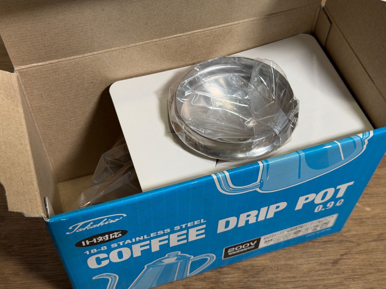 タカヒロ コーヒードリップポット 0.9 未使用品