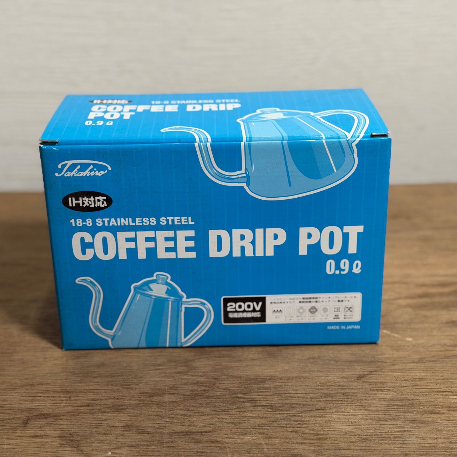 タカヒロ コーヒードリップポット 0.9 未使用品