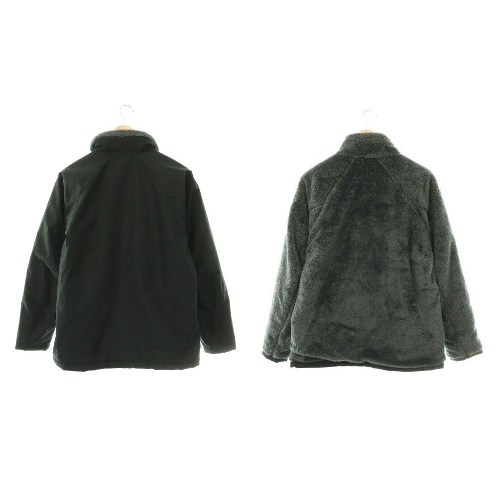 チャムス CHUMS Gore-Tex Windstopper Reversible Jacket リバーシブルジャケット ブルゾン ボアフリース M チャコールグレー ブラック /ES ■OS ■