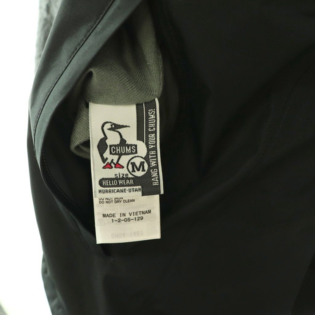 チャムス CHUMS Gore-Tex Windstopper Reversible Jacket リバーシブルジャケット ブルゾン ボアフリース M チャコールグレー ブラック /ES ■OS ■